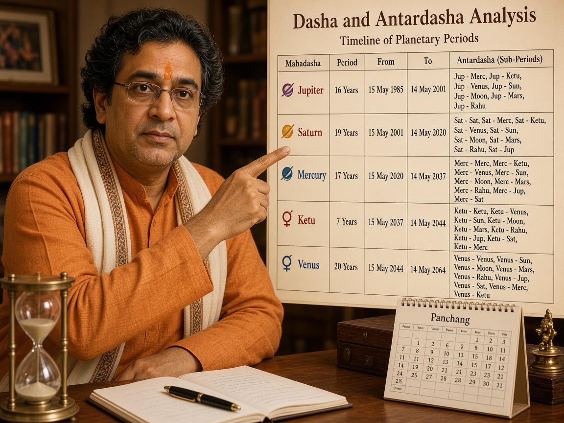 Dasha & Antardasha Analysis — Unique Rishi consultation
