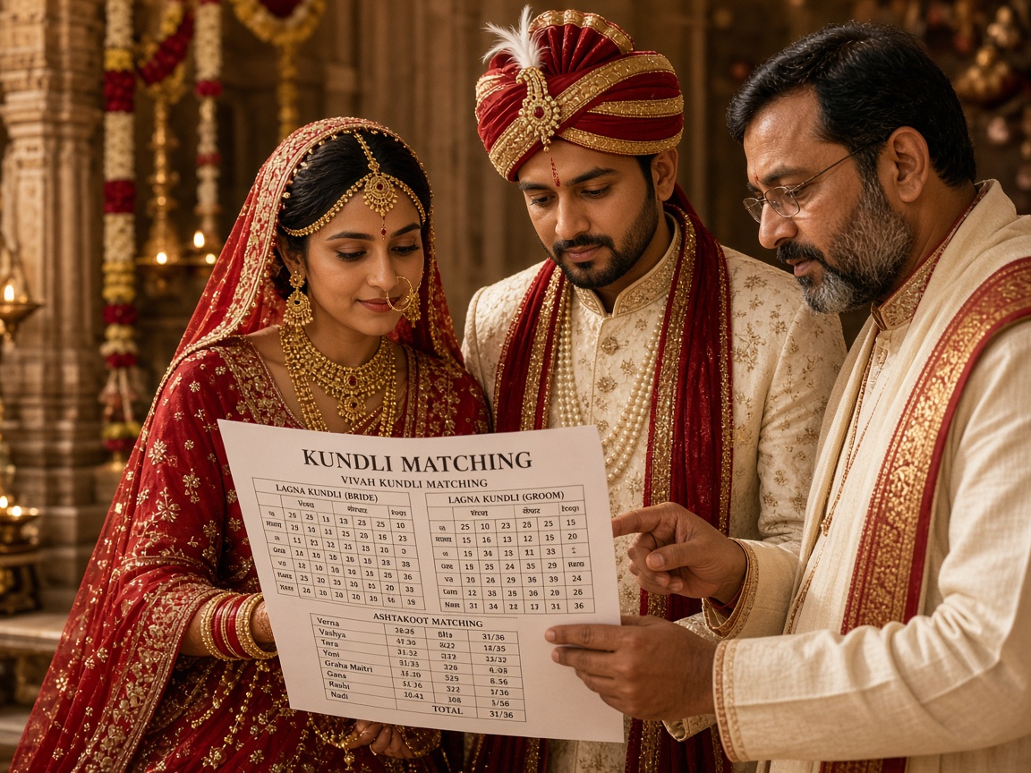 Marriage / Vivah Kundli Matching — Unique Rishi consultation